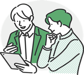 大手不動産会社イラスト